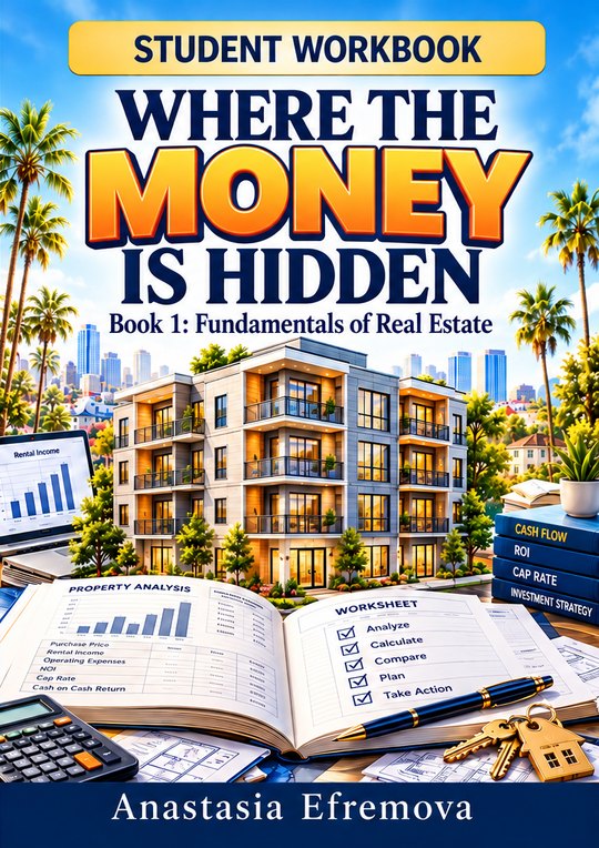 Cover of the Student Workbook: Where the Money Is Hidden, Book 1